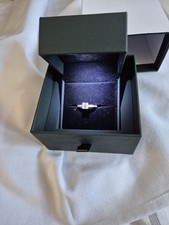 diamond and platinum ring Q.5  luxuriant lab grown