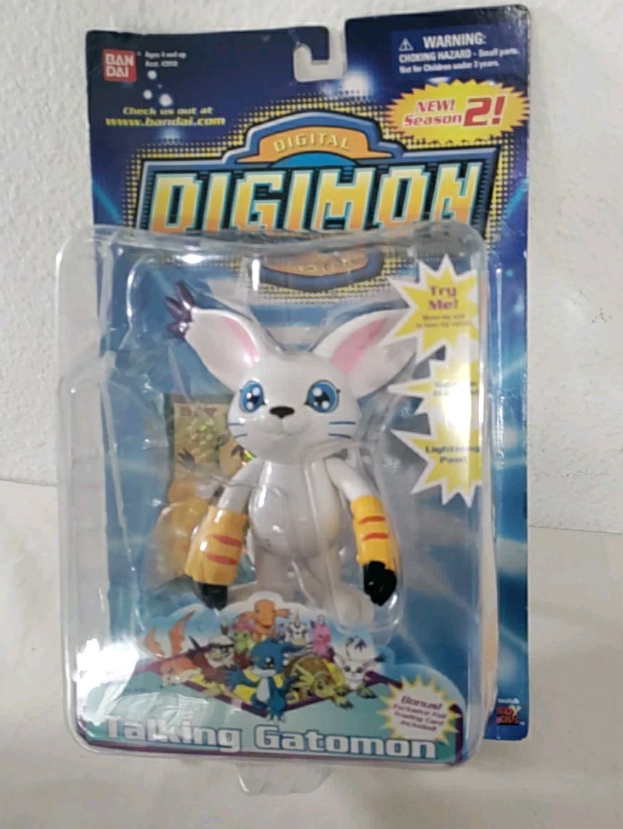 (Nuevo) Figura Digimon Talking Gatomon Sellada 2000 Bandai Temporada 2