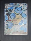 Pokémon TCG Blastoise EX Holo Ultra Rare Card Scarlet VIOLET-151, 184/165
