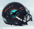DAN MARINO "HOF 05" Signed Miami Dolphins RIVALRY Black Mini Helmet BECKETT COA