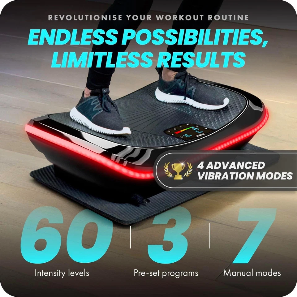 Bluefin Fitness 4D Triple Motor Vibration Plate - Image 4 of 4