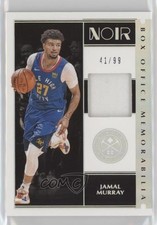 2019-20 Panini Noir Box Office Memorabilia 41/99 Jamal Murray #BM-JMU 0r5l