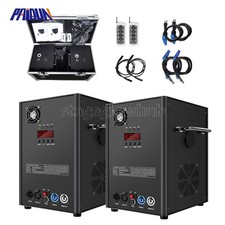 PAIDUN Set of 2 Cold Spark Firework Machine 850W Fountain Sparkler Stage Effect