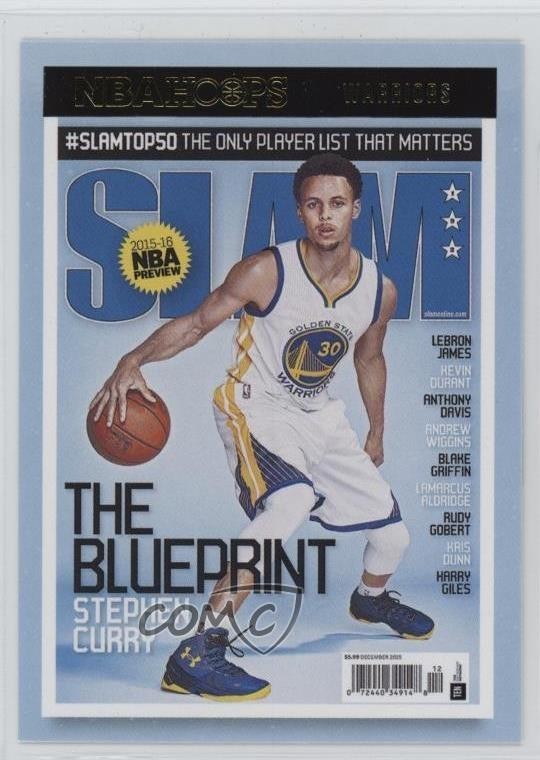 2021-22 Panini NBA Hoops Slam Holo Stephen Curry #SLAM#193 1t8i