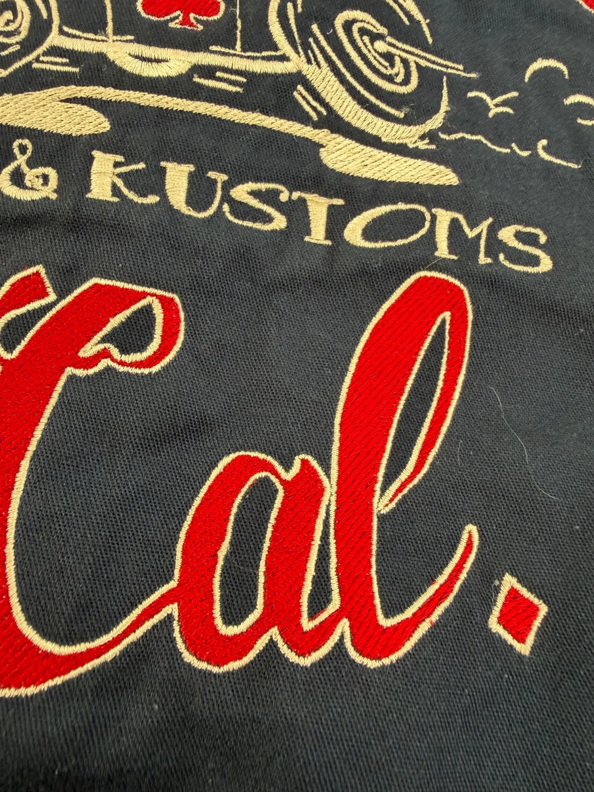 Vintage Black Jacks So. Cal Hot Rod & Kustoms Dickies Mechanic Stitched Jacket image 11