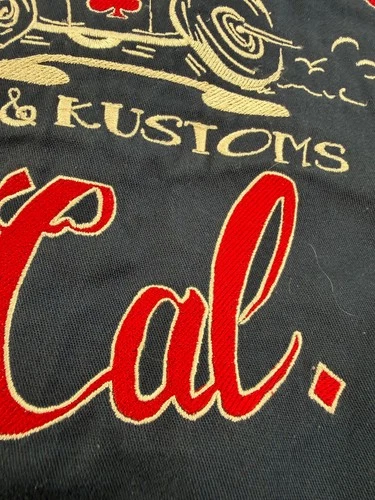 Vintage Black Jacks So. Cal Hot Rod & Kustoms Dickies Mechanic Stitched Jacket image 11