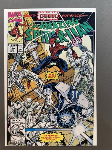 The Amazing Spider-Man #360 (1992) – First Appearance of Carnage Cameo!