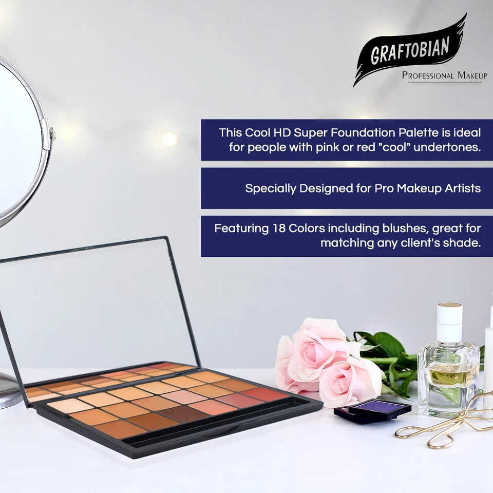 Graftobian HD High-Definition Super Palette - Health And Beauty - Image 4 of 4