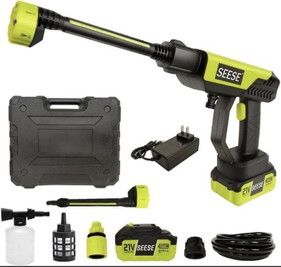 #ad SEESE Cordless Pressure Washer and Single Port Charger Base Bottle $39.00
