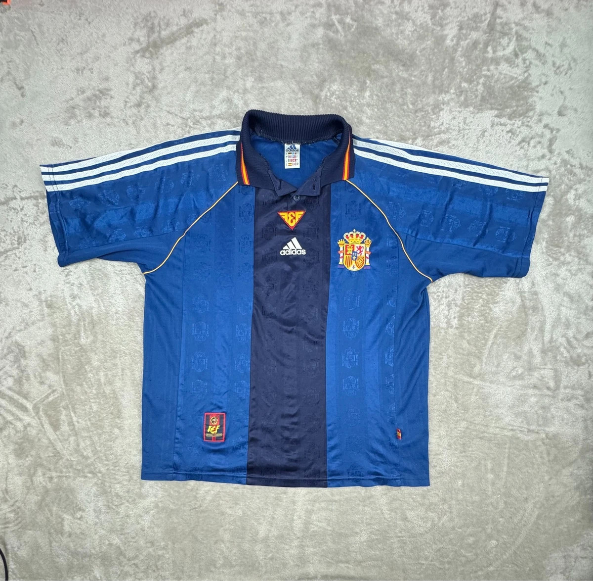 Maillot Extérieur Équipe Nationale Espagne 2013 - Noir - Homme Taille M