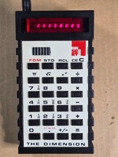 SCAT The Dimension Vintage Feet Inch Calculator Working Great - W/AC Power