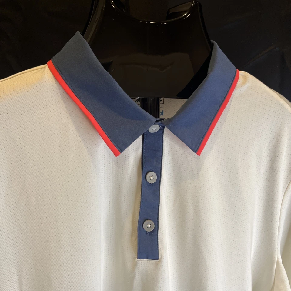 Camisa polo de golf Adidas para hombre talla L Foto 2 de 4