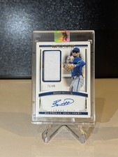 2024 Panini National Treasures Bobby Witt Jr. Clutch Factor Patch Auto /49￼￼