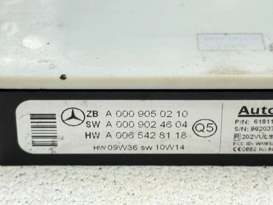 Sensor de punto ciego Mercedes radar distancia objeto A0009050210 ML GL W164 W166 OEM Foto 2 de 4