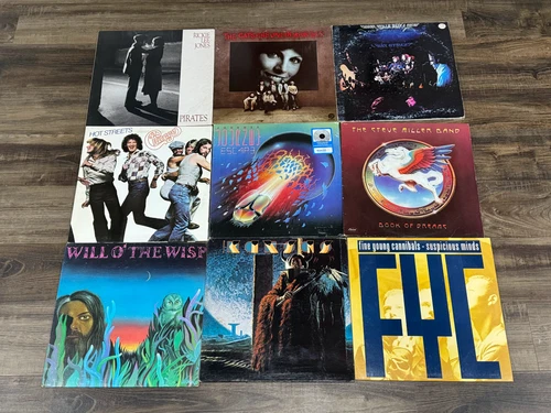 Rock -Lot of 9 LP's /Records- Chicago/ Journey/ Kansas/ Fine Young Cannibals
