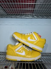 Nike Supreme x Air Force 2 Yellow for Sale | Authenticity