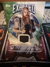 2025 Topps Exalted Erick Rowan Exalted Ring Worn Relic Shirt Card /50!! ER-ERN