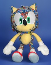 Toy Factory Sonic The Hedgehog Plush 18" Sticker Bomb Graffiti 2022 Stuffed
