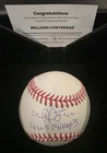 2025 Willson Contreras Signed MLB Baseball Cubs 2016 WS Champs MLB Holo