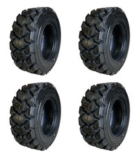 4-heavy Duty 12-16.5 Galaxy Hulk L5 Skid Steer Tires For Bobcat More- 12x16.5