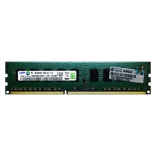 HP 4GB 2Rx8 DDR3 PC3L-10600E 1.35V LV ECC UNBUFFERED DIMM MEMORY RAM