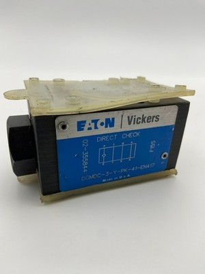 EATON | Vickers -Direct Check Valve - 02-355844, DGMDC 3 Y PK 41 EN417 - New
