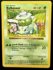 Bulbasaur - Shadowless - 044/102 Base Set 1999 - Vintage WOTC Pokemon Card - NM