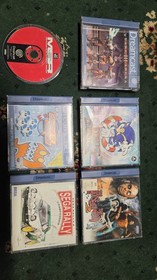 Non Working Sega Dreamcast console and games