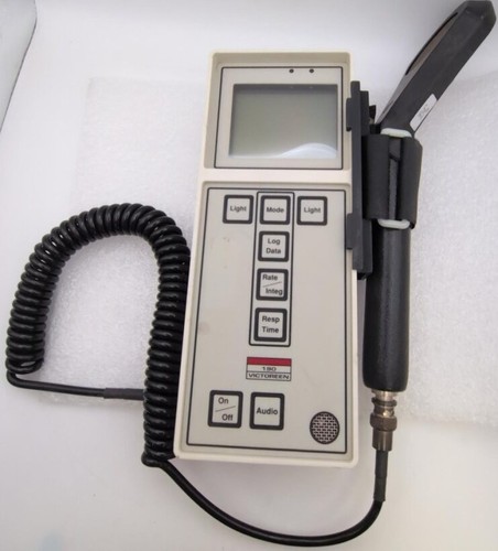 Victoreen 190 Datalogging Radiation Survey w/Gieger Meter 489-110D Probe