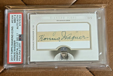 2017 Topps Diamond Icons Honus Wagner 1/1 Immortal Cut Signature PSA 9 AUTO