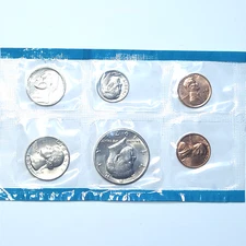 **1971 P US Mint Set** 6 BU✨️ Coins/Mint Cello - Includes "S" Mint Lincoln Cent!