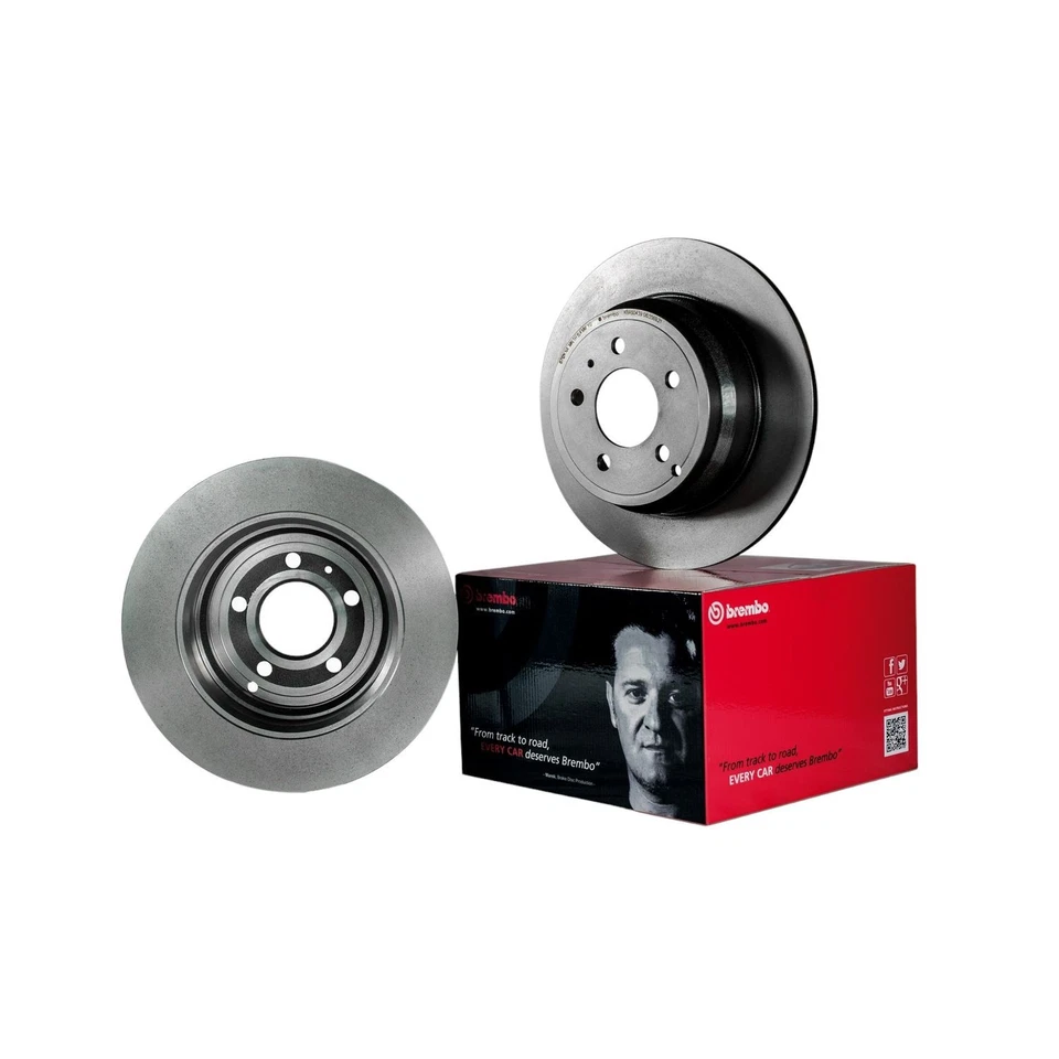 Rotor de freno de disco Brembo 08.8994.81 para modelos seleccionados de Ford Lincoln 97-04 Foto 2 de 4