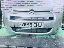 CITROEN BERLINGO 5DR MULTISPACE VTR HDI MK2 2009 EZR ALUMINIUM GREY FRONT BUMPER