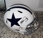 George Pickens Signed Auto Full Size Rep Helmet Dallas Cowboys Speed JSA Wit