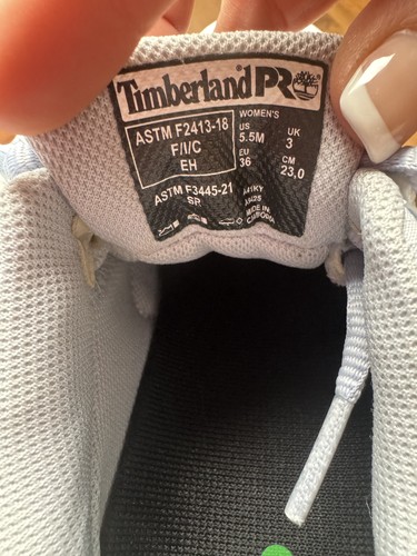 Timberland PRO Radius Shoes Womens Size 5.5M Gray Composite Safety Toe Work - Picture 9 of 14