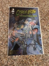 Cyberfrog Unfrogettable Tales #1 Signed Ethan Van Sciver All Caps Comics