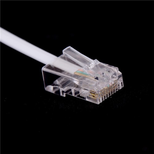 RJ11 6P4C Female To Ethernet RJ45 8P8C Male F/M Adapter Converter Cable Phone ZR - Photo 6/6