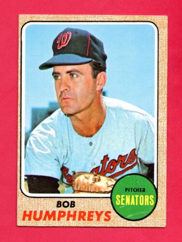 1968 Topps Baseball #268 Bob Humphreys Sehr guter Zustand