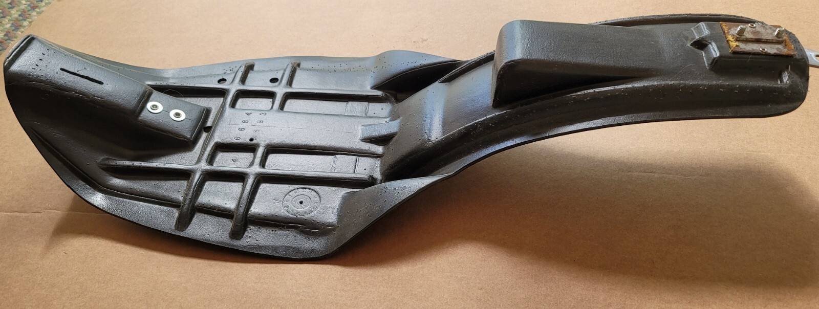 Harley Davidson Milsco One Piece 2-Up Seat Pan