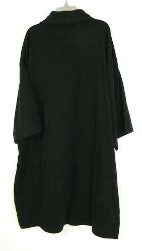 Towncraft Polo Shirt Men's Size MT/ ML Solid Black Short Sleeve Cotton Blend - Picture 6 of 12