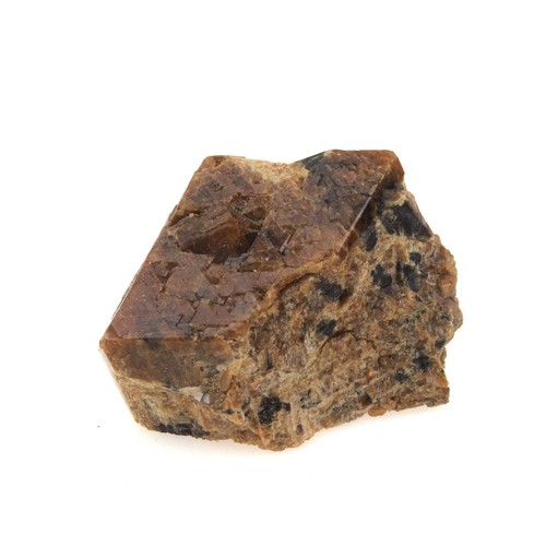 Grenat Andradite Brut D'Afghanistan - Pierre Naturelle 23x19x16 Mm - 14 G - Rouge Profond