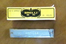 BRELLI 16 Holes HARMONICA C82-III in BOX