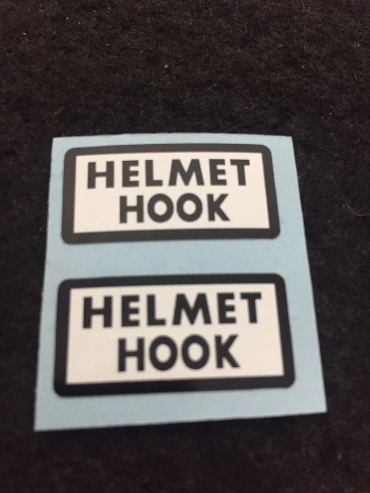 HRD KAWASAKI Z1 900 KH250 H1 H2 KZ KE125 S3 S2 S1 HELMET HOOK DECALS