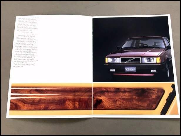 1988 Volvo 780 Bertone Coupe Limited Edition Original Sales Brochure Catalog Foto 2 de 4