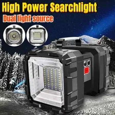 Portable Super Bright LED Searchlight Handheld Spotlight Flashlight Rechargeable