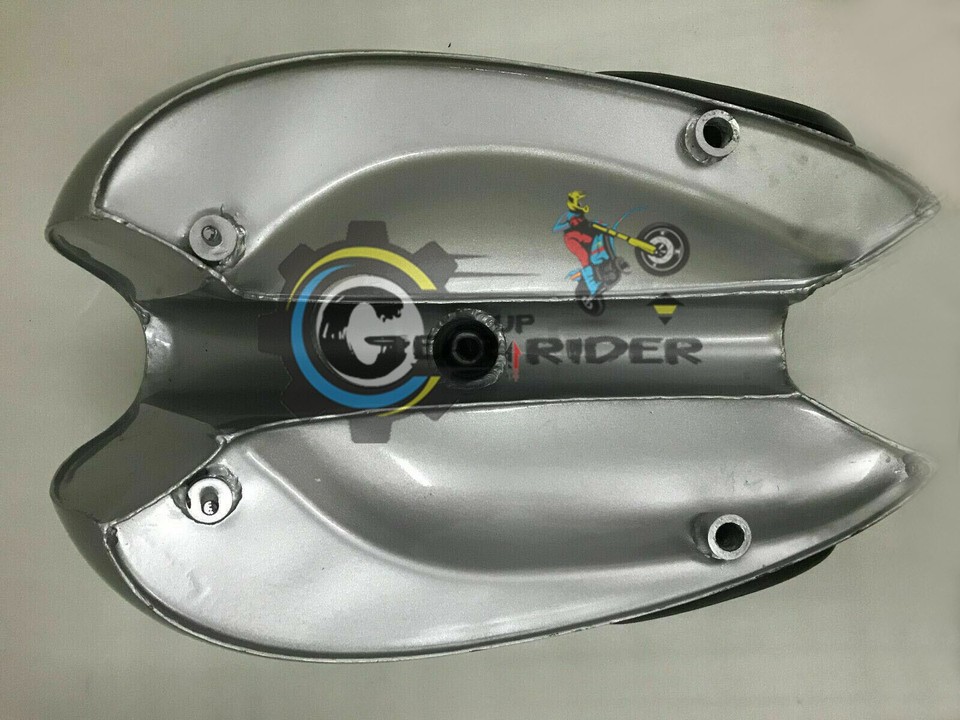 Fit ForBSA A7 A10 Painted Chromed Fuel Tank With Fuel Cap + Knee Pads