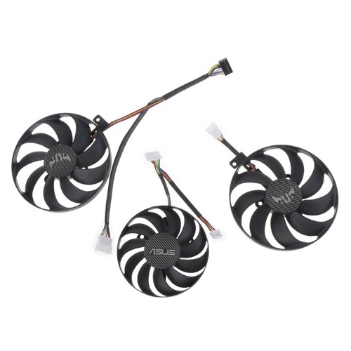 12V 4Pin Graphics Card Cooling VGA Fan for Radeon RX 5700 XT 8GB TUF X3 EVO - Afbeelding 9 van 11
