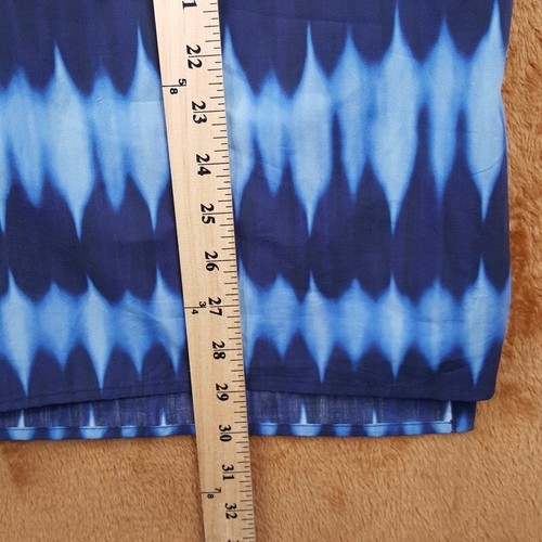 A.P.C. Shirt Mens Medium Blue Stripe Button Up Pocket Short Sleeve ROSS $245 - Picture 7 of 8