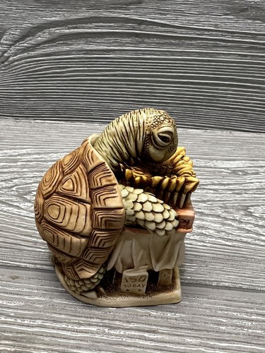 Harmony Kingdom Wishful Thinking Turtle Box Figurine Small Treasure Jest - Picture 3 of 8