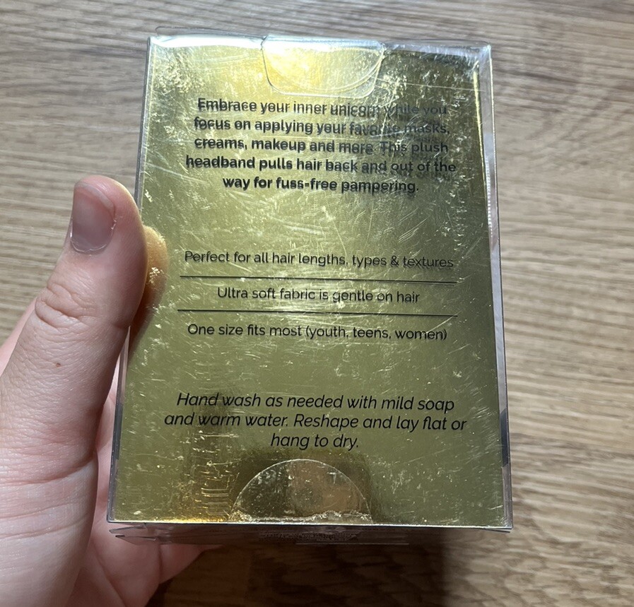 unicorn horn headband. Hold Back Hair To Apply Makeup eBay